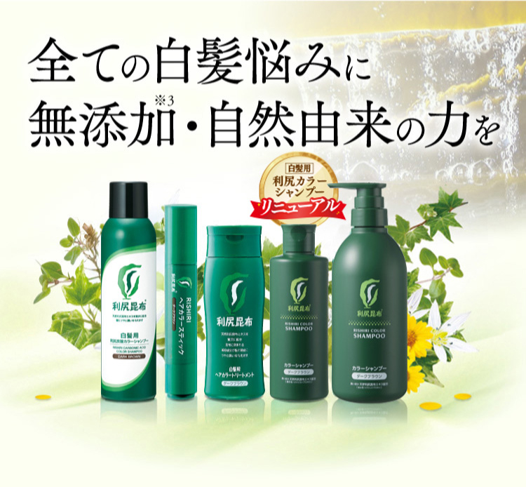 利尻ヘアカラートリートメント ブラック 6本セット 利尻ヘアカラートリートメント ブラック ( 200g )/ 利尻 ヘアカラー