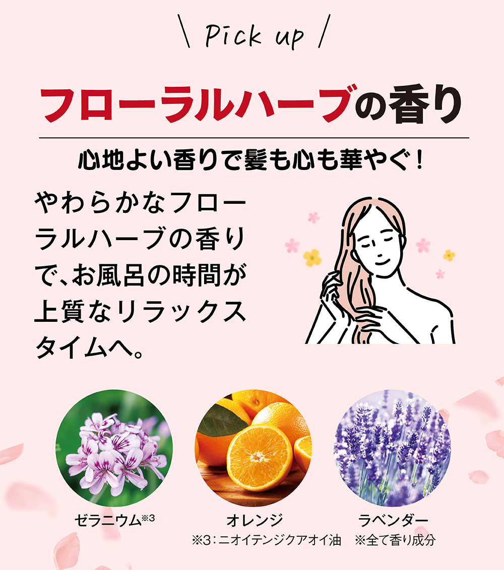 フローラルハーブの香り