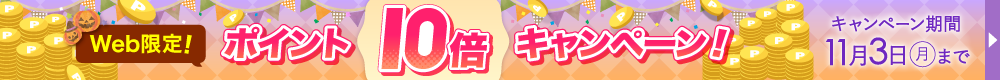 Web限定ポイント10倍！