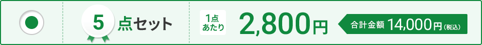 5点セット