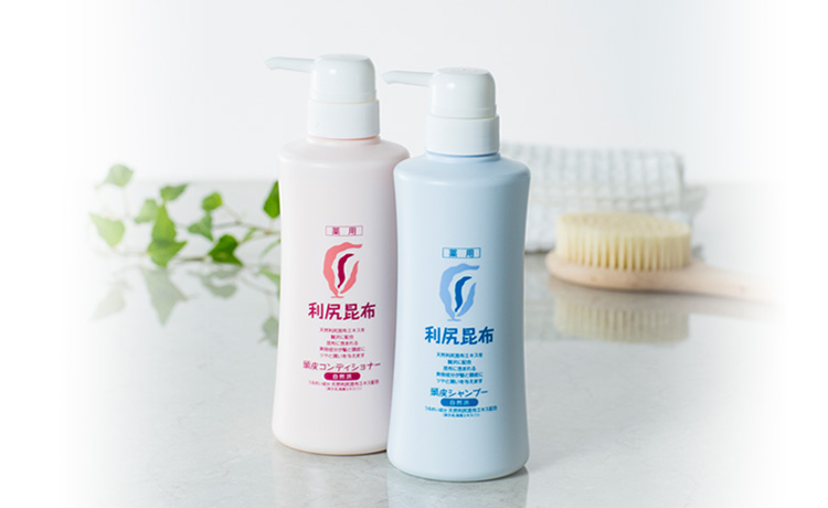 <薬用>利尻頭皮シャンプー・コンディショナー　2本セット [医薬部外品]