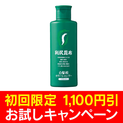 【初回限定1,100円引き】[白髪用] 利尻カラーシャンプー