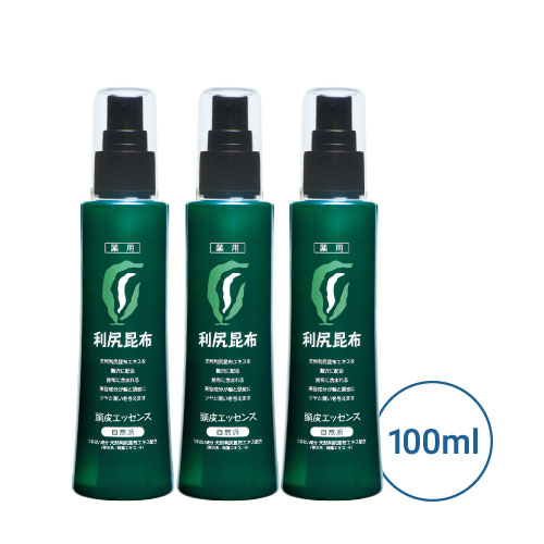 <薬用>利尻頭皮エッセンス 100ml 3本セット [医薬部外品]