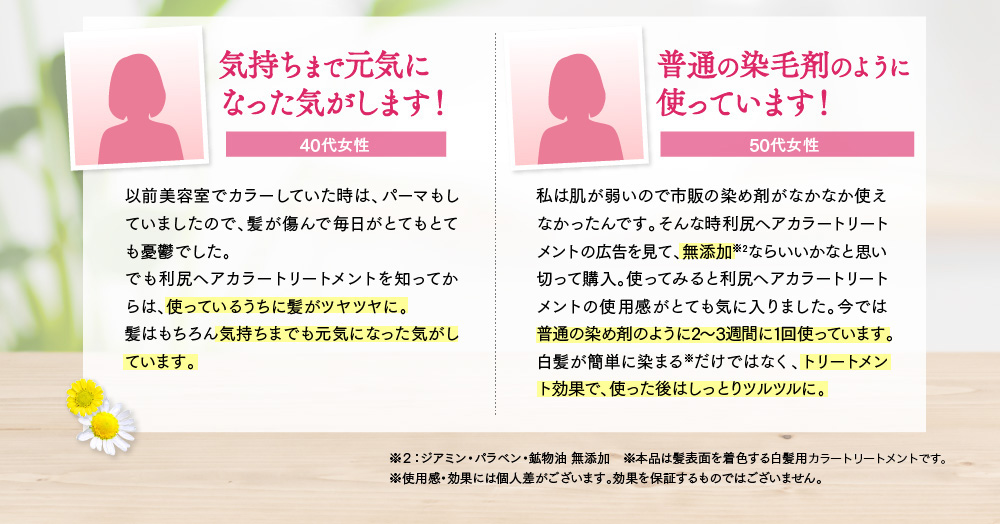 気持ちまで元気になった気がします！ 普通の染毛剤のように使っています！